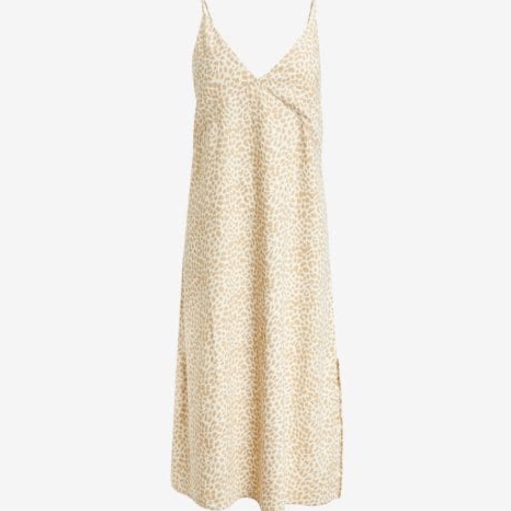 Gap Linen Blend Cami Midi Dress